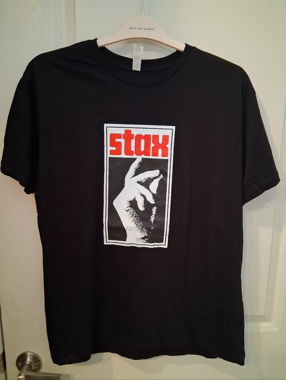 Stax Black Graphic Tee - Men's Classic Band Shirt